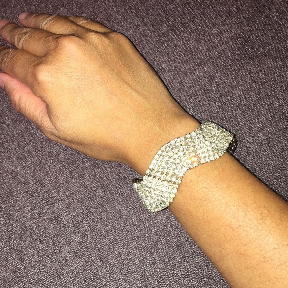 Vintage high quality rhinestone bracelet